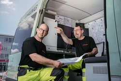 Ablauf eines Einsatzes für Kanalreinigung in Sinzing